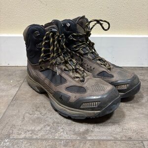 Vasque Breeze At GTX Mid Leather Brown Lace Up Goretex Gorpcore Hiking Boots